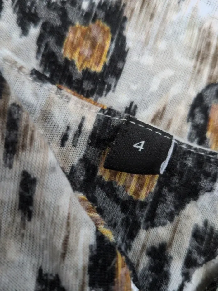 Chemise femme motif panthère – Taille L - photo numéro 4