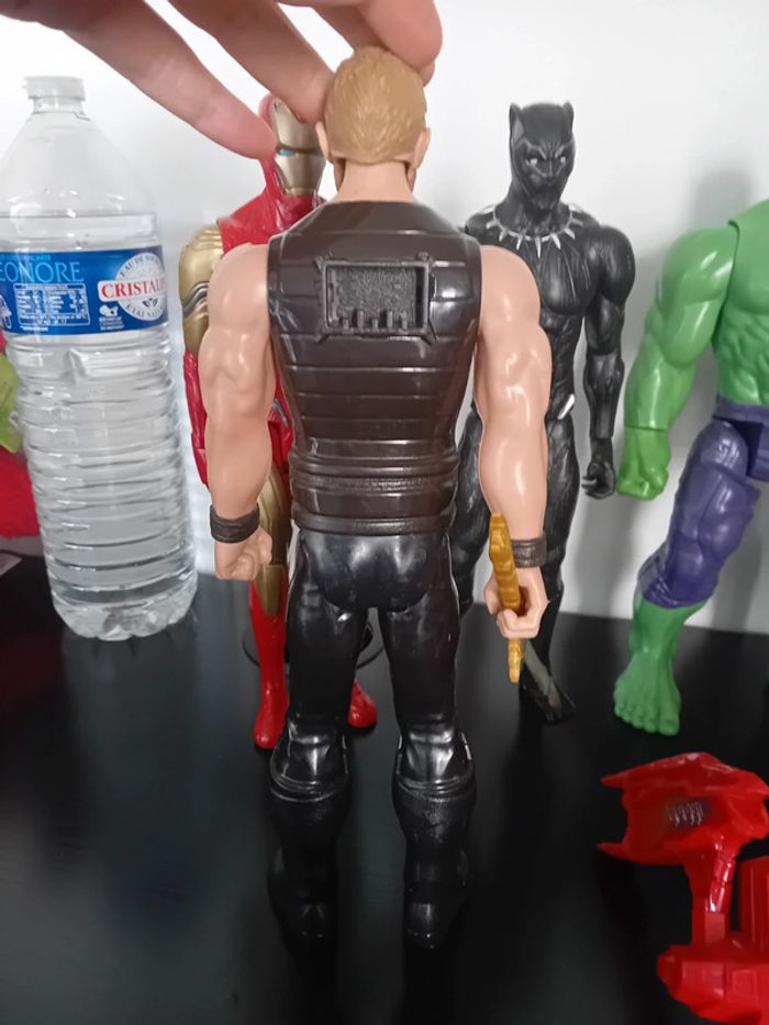 Lot de 7 figurines marvel 30cm + boîtier parlant - photo numéro 3