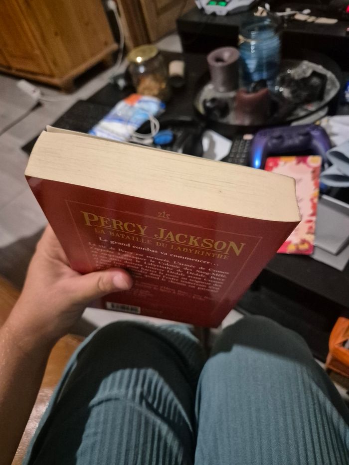 Livre "Percy Jackson la bataille du labyrinthe 4" - photo numéro 5