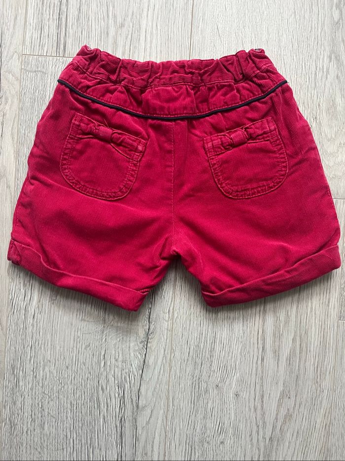 Short bébé hiver velours  marque Sergent Major – T.24 mois / 86 cm - photo numéro 2