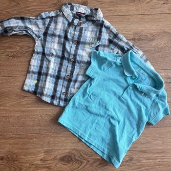 Lot 2 haut bebe 12 mois