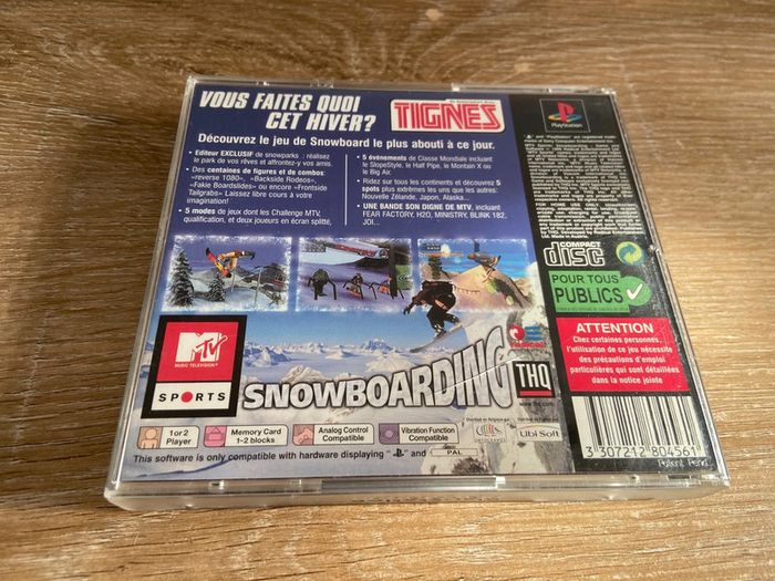 MTV sports snowboarding ps1 - photo numéro 4
