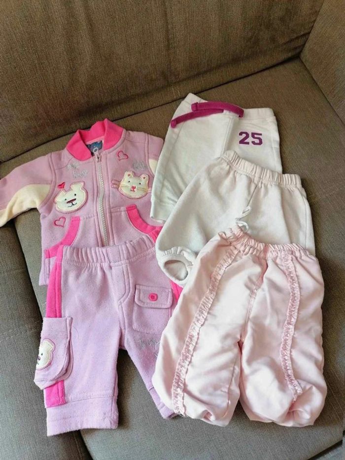 Lot 7 pantalons 3 mois