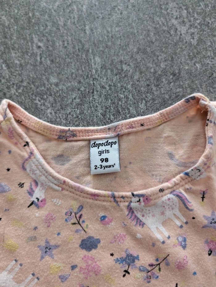 Robe à manches courtes bébé fille 2/3 ans comme neuve - photo numéro 3