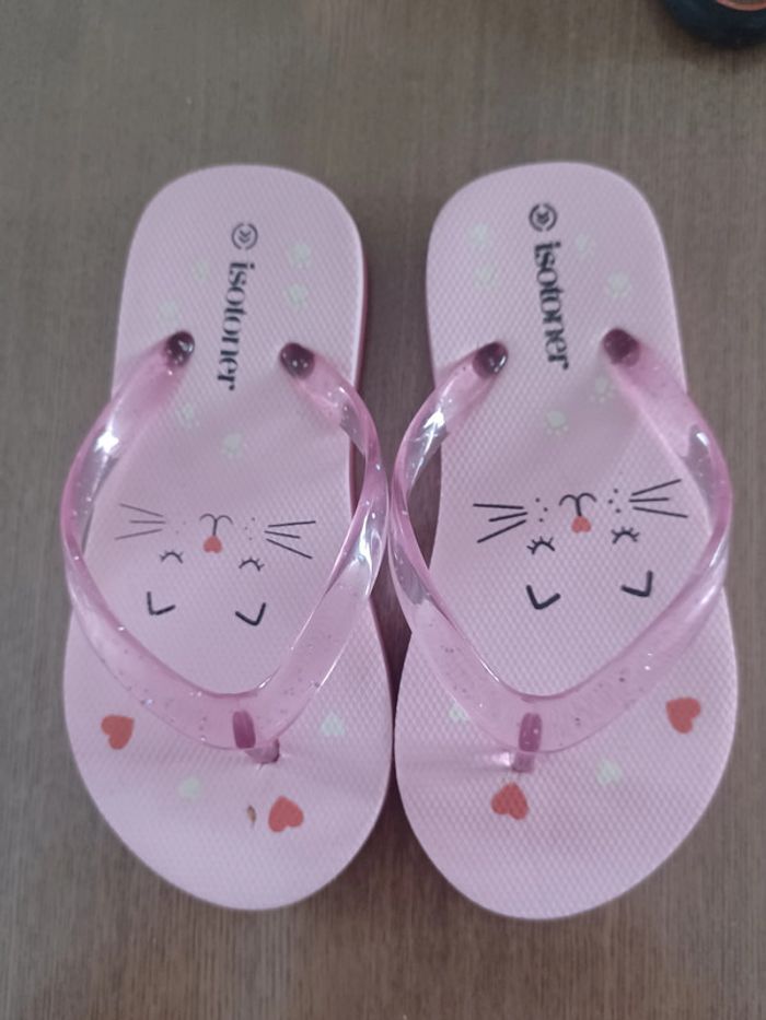 Tongs fille isotoner