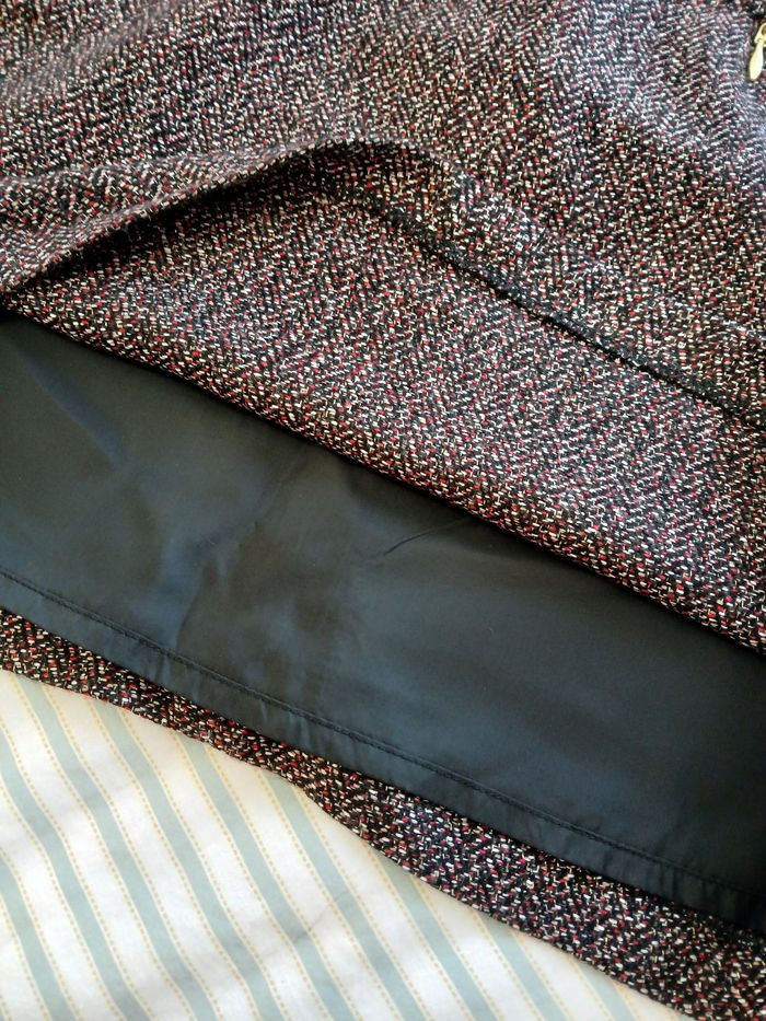 Jolie jupe chinée, taille 40 - photo numéro 5