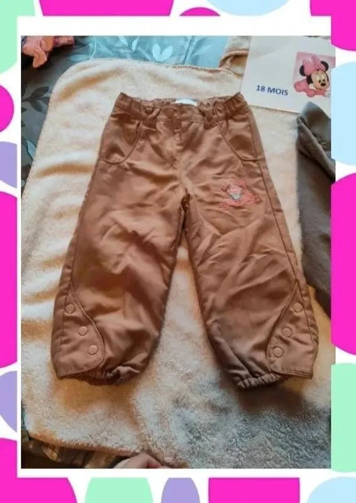 Lot 2 pantalons 18 mois - photo numéro 2