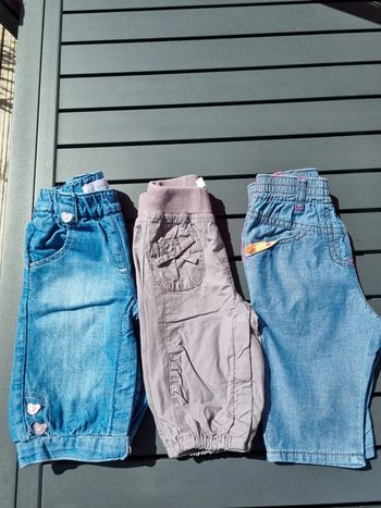 Lot de 3 pantalons