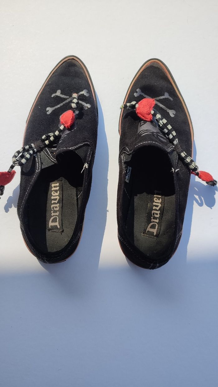 Basket Draven tête de mort T37 - photo numéro 9