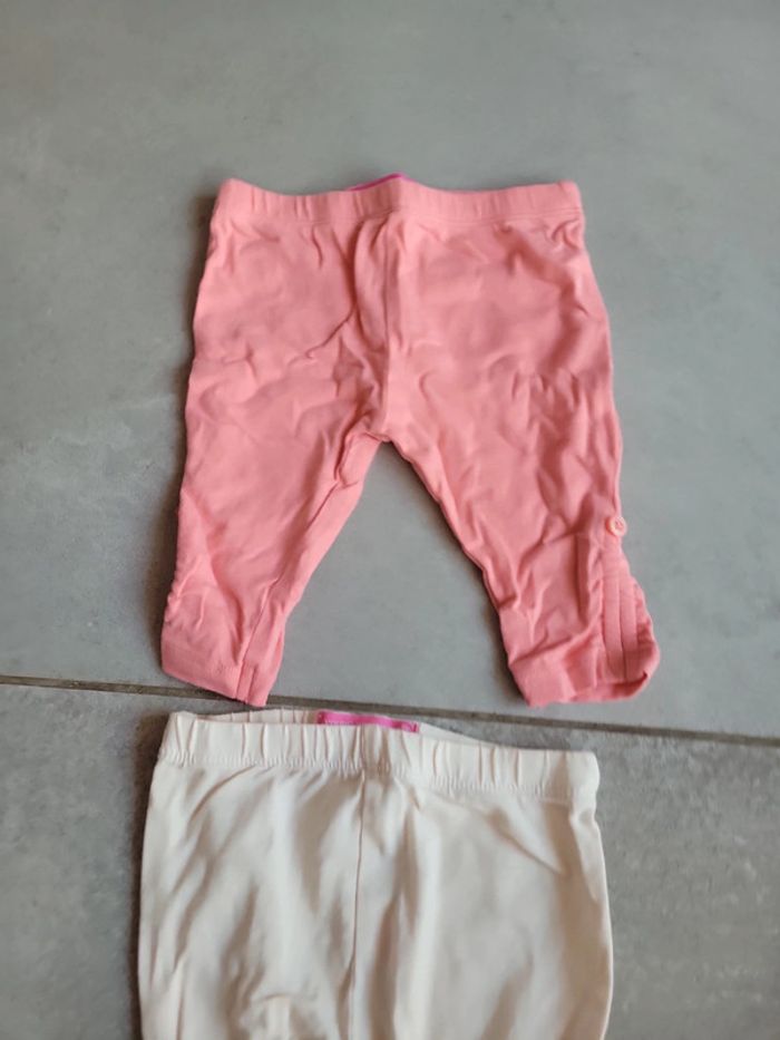 Lot pantalon bébé fille 9 12 mois - photo numéro 3