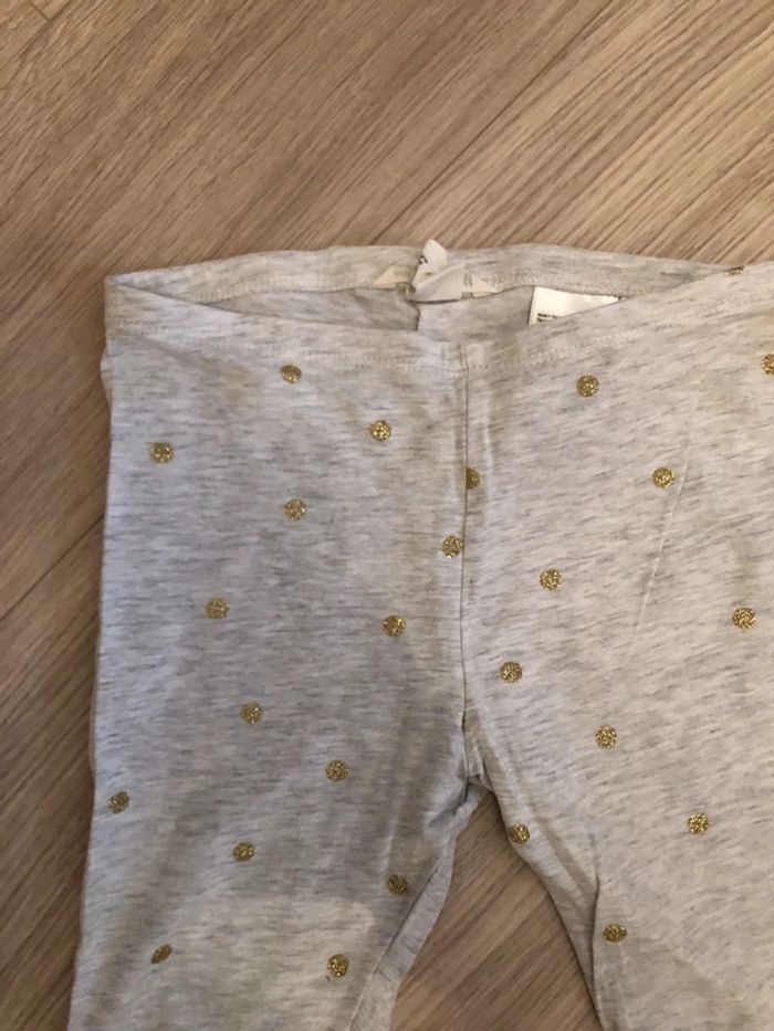 Pantalon fille legging fin ou pyjama h&m 8 9 ans - photo numéro 2