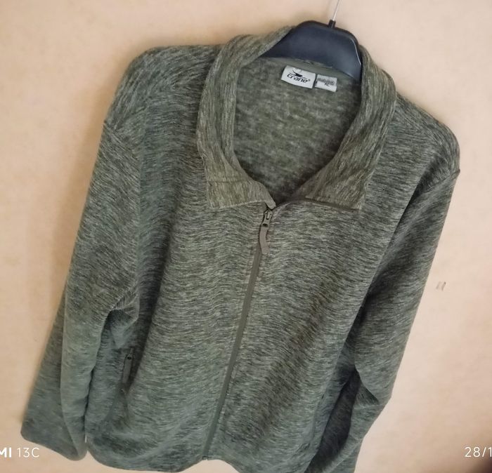 Vestes polaire fine gris clair - photo numéro 7