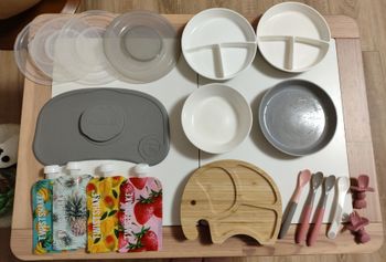 Boîte repas 2 compartiments rose MAPED