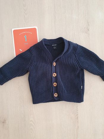 Gilet bleu marine