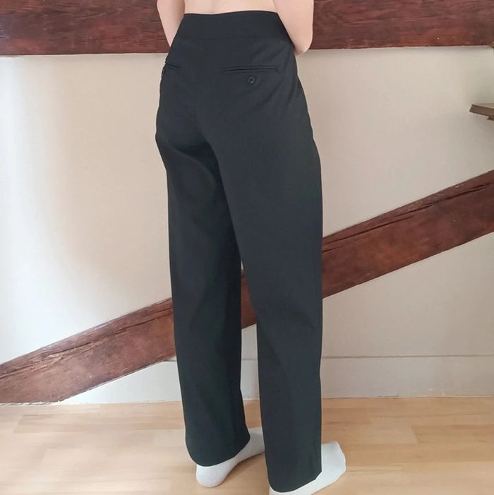 Pantalon bleu marine rayures tennis Burton - photo numéro 2