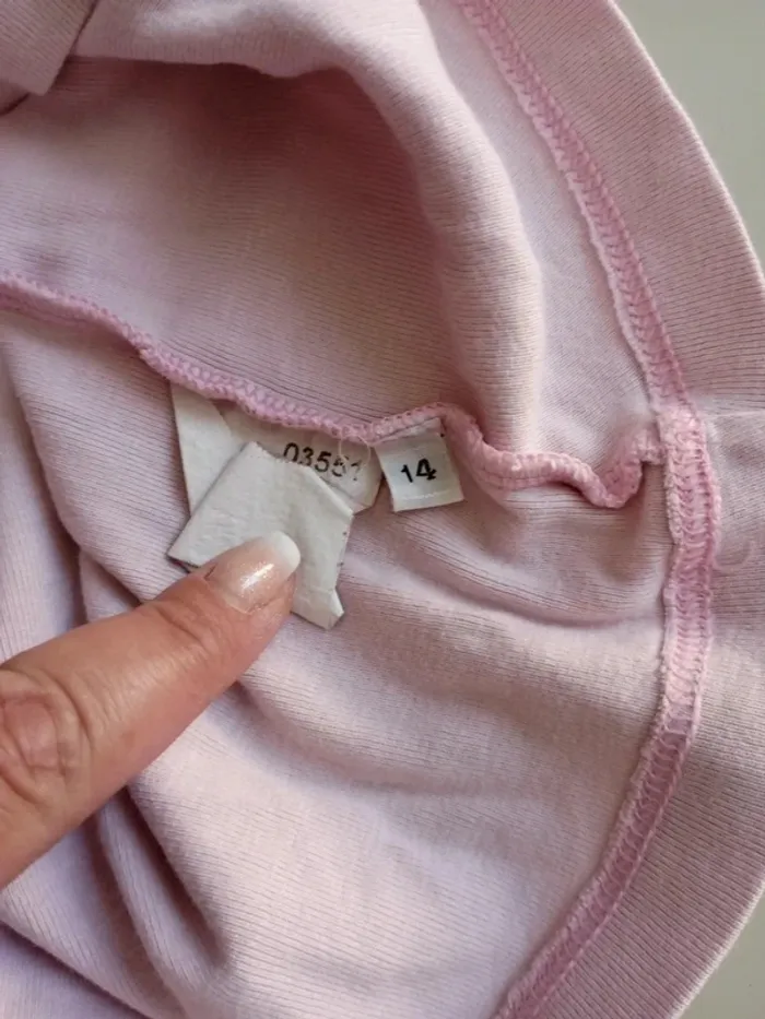 T-shirt manches longues don't touch to my planet 14 ans - photo numéro 5