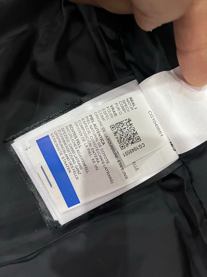 Canada goose sans manche noir - photo numéro 9