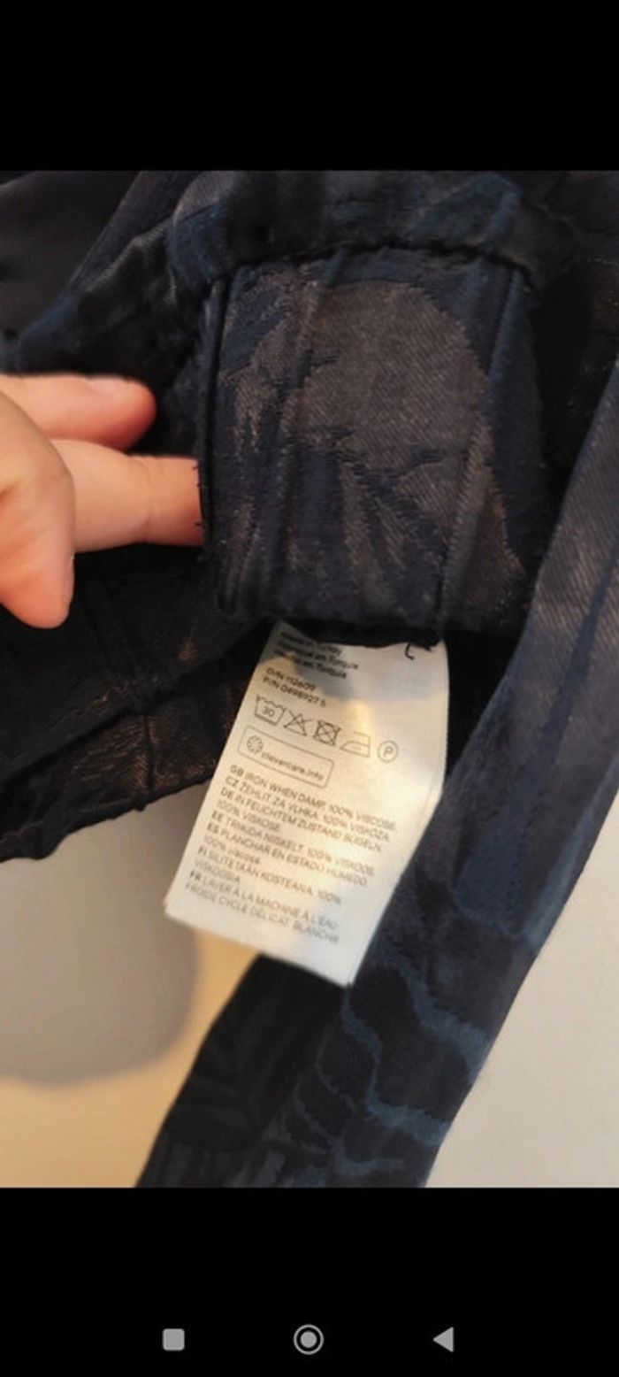 Jolie veste noire à motifs taille 42 H&M - photo numéro 7