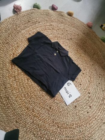 Polo 6 mois manches courtes