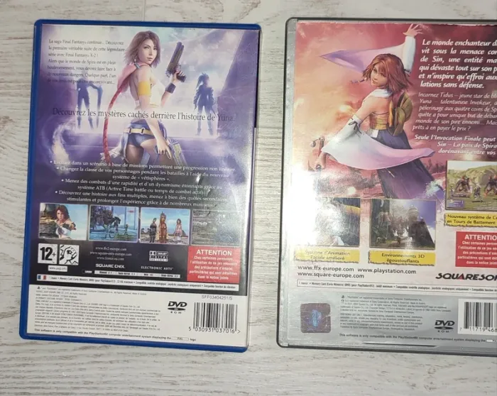 Jeux PS2 Final Fantasy X & X-2 - photo numéro 2