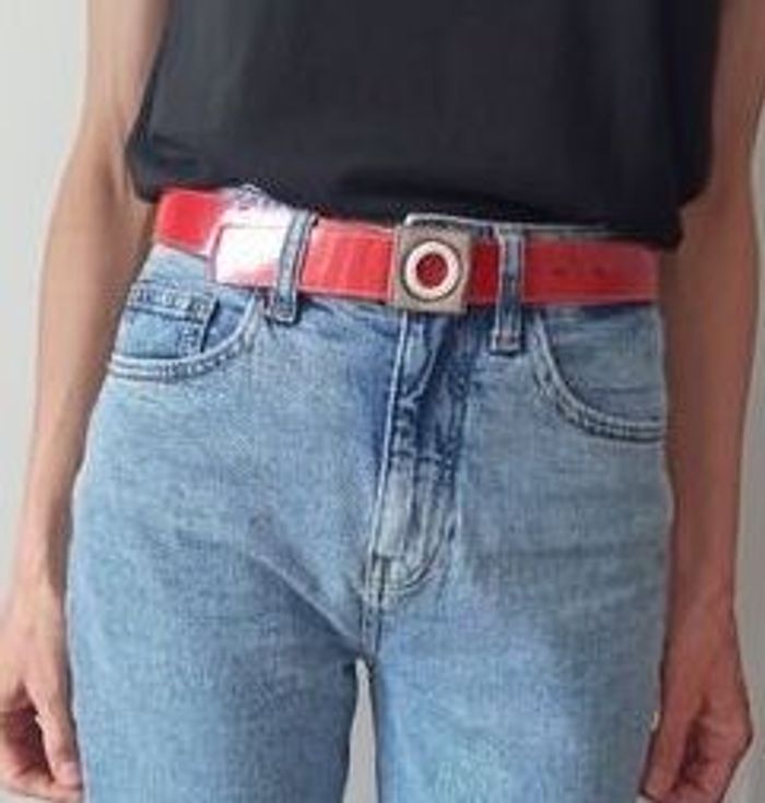 Ceinture rouge Vintage