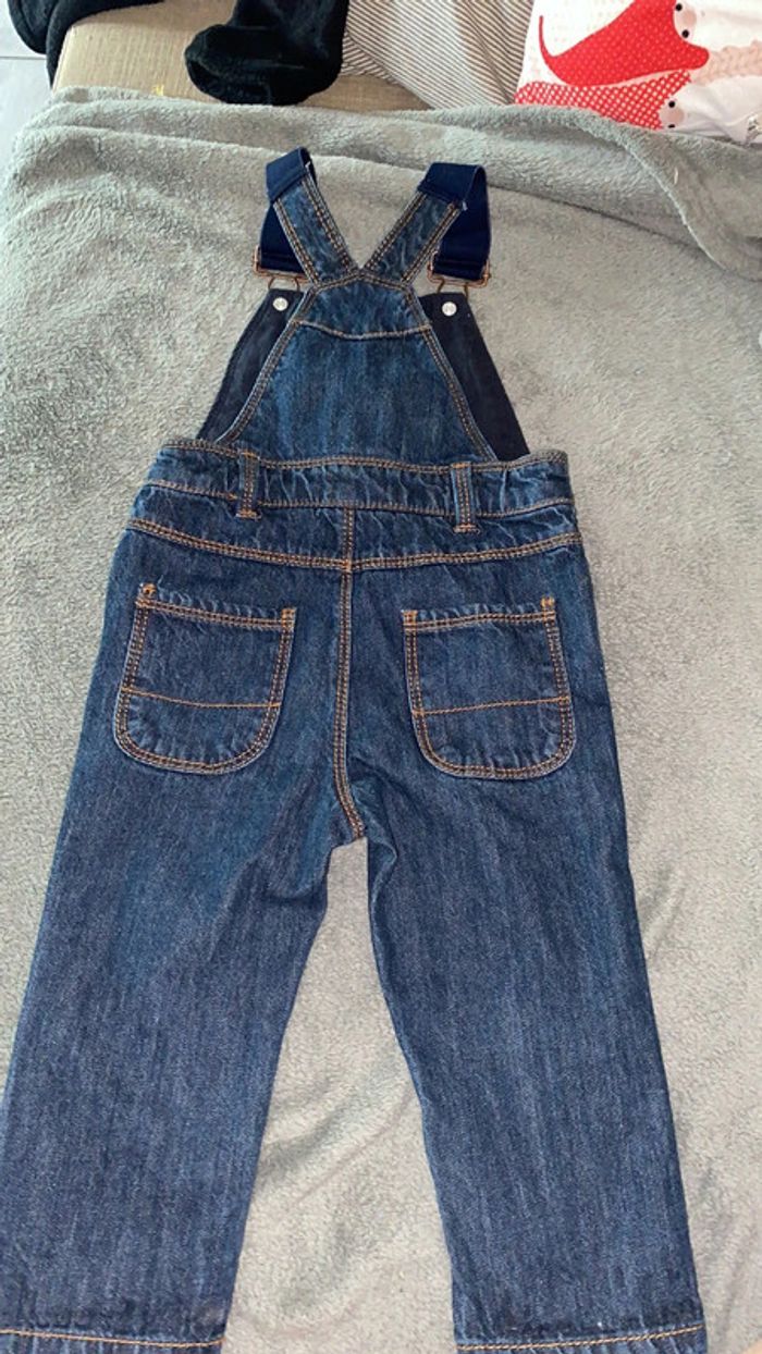 Salopette en jeans kiabi - photo numéro 3