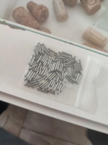 Barres piercing 1,6 x 8 mm