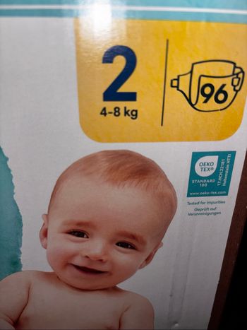 Lot De 2 Maxi-Pack De 96 Couches Pampers Harmonie  Taille:2