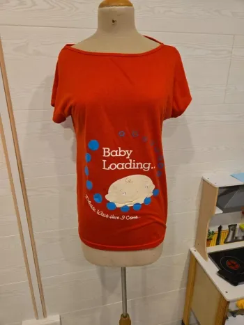 Tee shirt grossesse S
