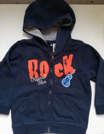 Blouson en sweat, 18 mois, Orchestra, en très bon état