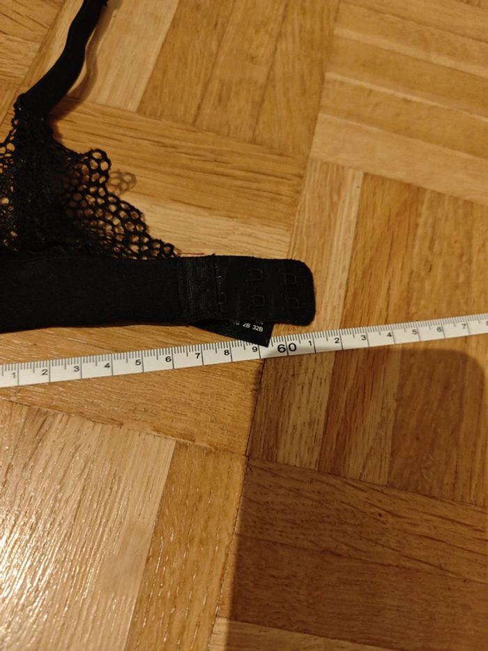 Soutien-gorge Undiz noir et bordeaux - photo numéro 4
