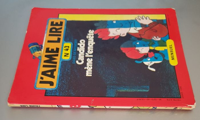 J'aime Lire N° 043 - Candido mène l'enquête (août-80) - photo numéro 3