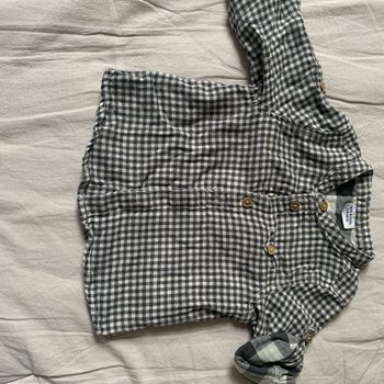 Chemise à carreaux 6 mois tape à l’œil