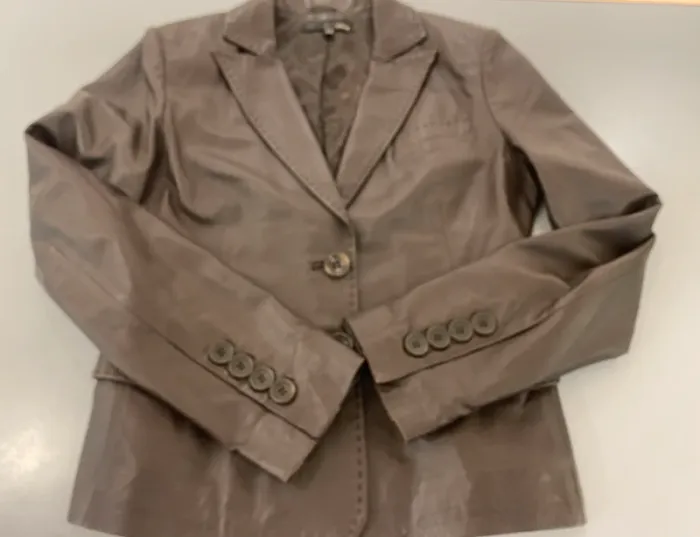 Veste en cuir véritable - photo numéro 2
