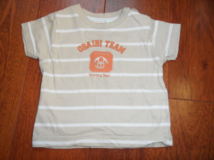 T-shirt printemps-été Garçon, OBAIBI, t. 12 MOIS - photo numéro 4