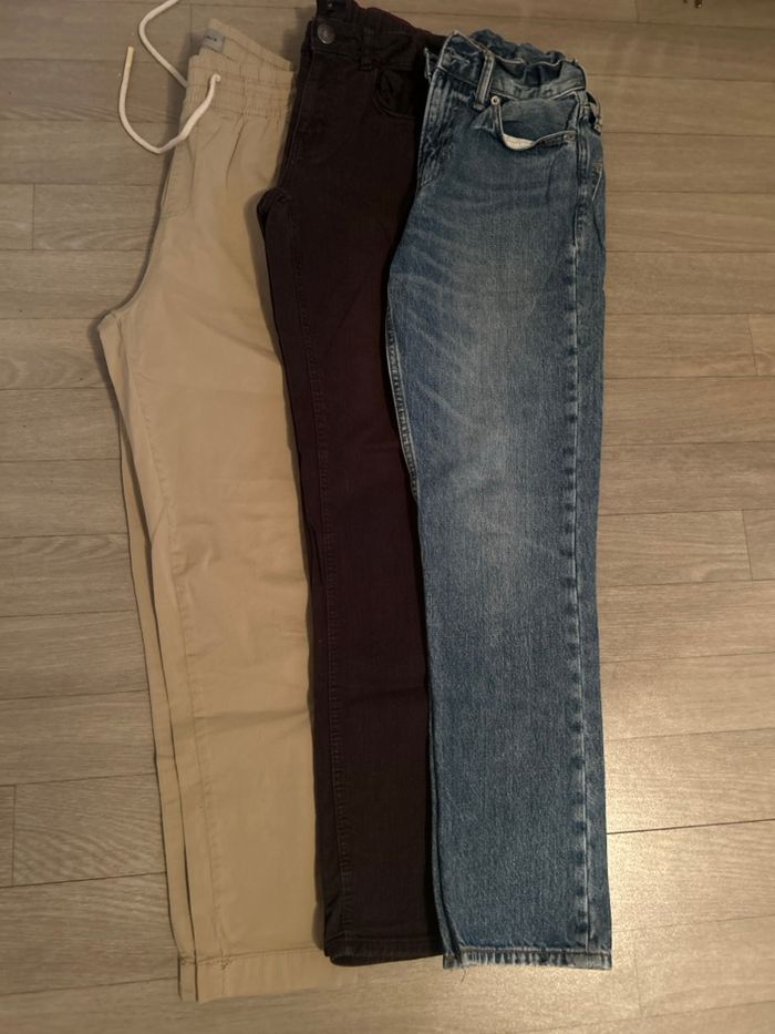 Lot 3 pantalons XS boy