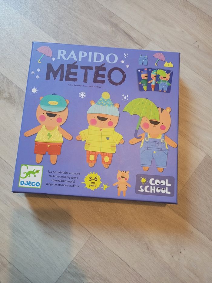 Jeu rapido météo djeco - photo numéro 3