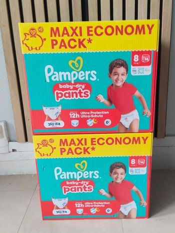 Couches Pampers baby-dry pants T8