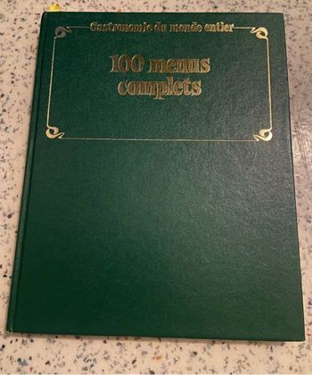 Livre 100 menus complets