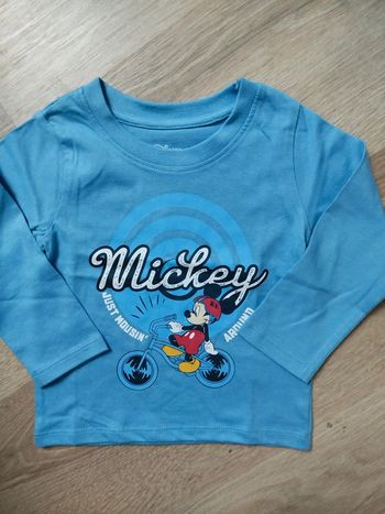 Tee-shirt à manches longues garçon 9/12 mois