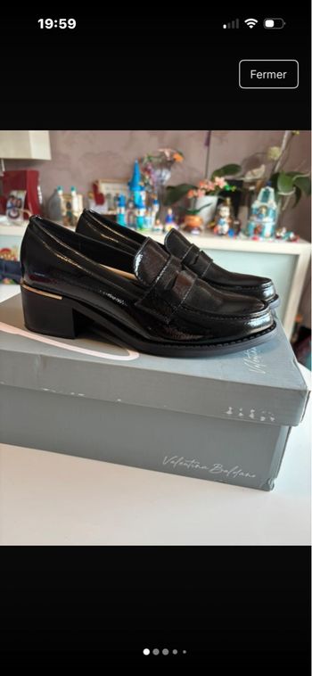 Mocassins à talon neuf taille 36