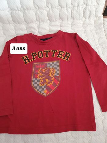Tee shirt Harry Potter gryffondor 3 ans