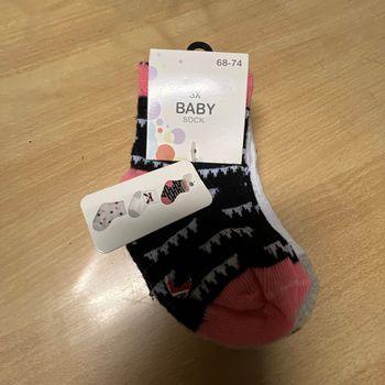 Lot 3 paires de chaussettes 68/74