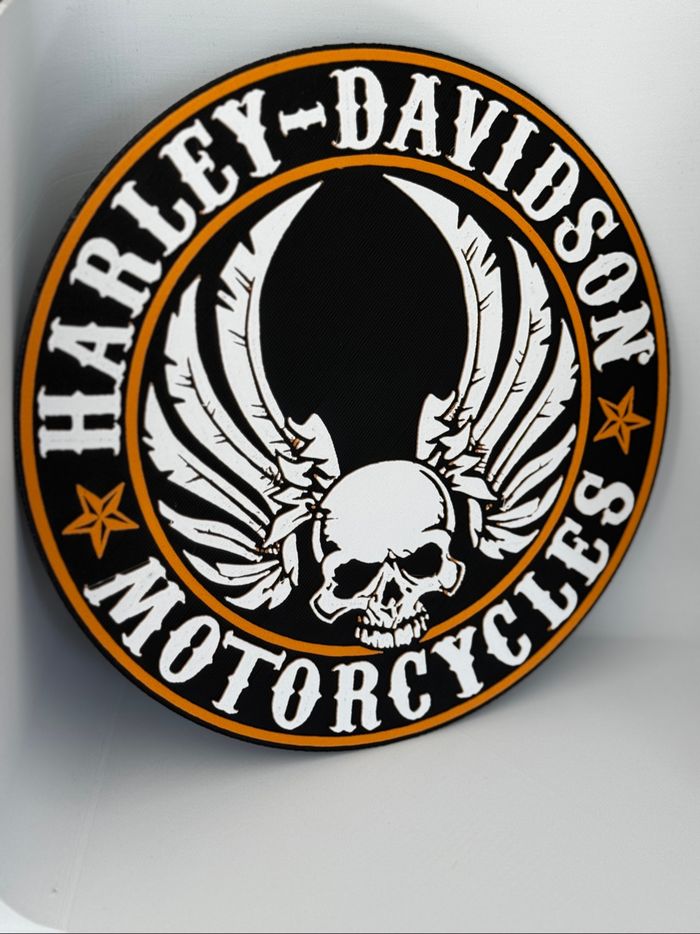 Hueforge vintage Harley Davidson - photo numéro 2
