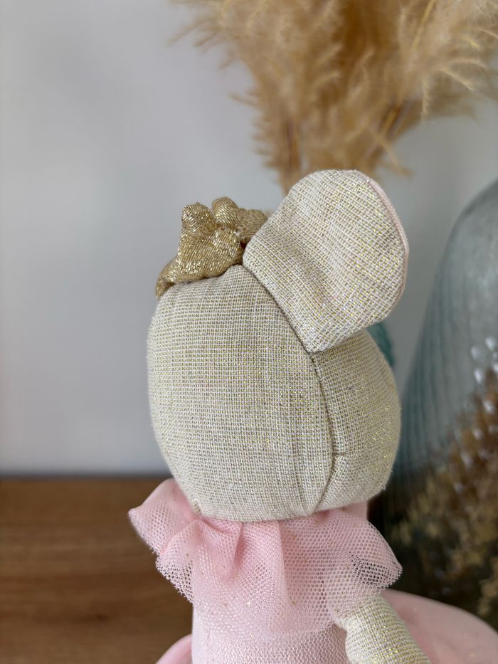 Peluche souris danseuse robe tulle - photo numéro 5