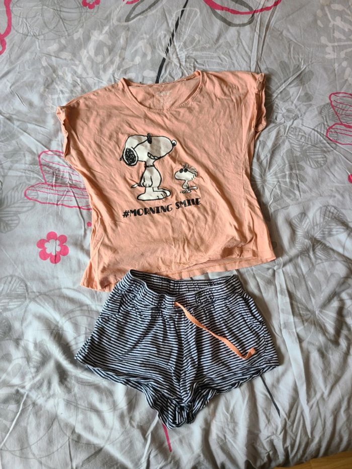 Pyjama short snoopy 14 ans