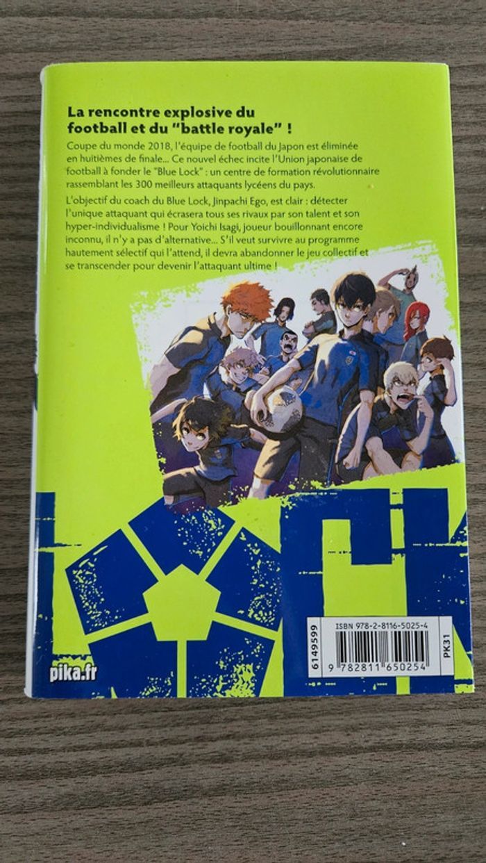 Blue Lock Numéro a1 - photo numéro 3