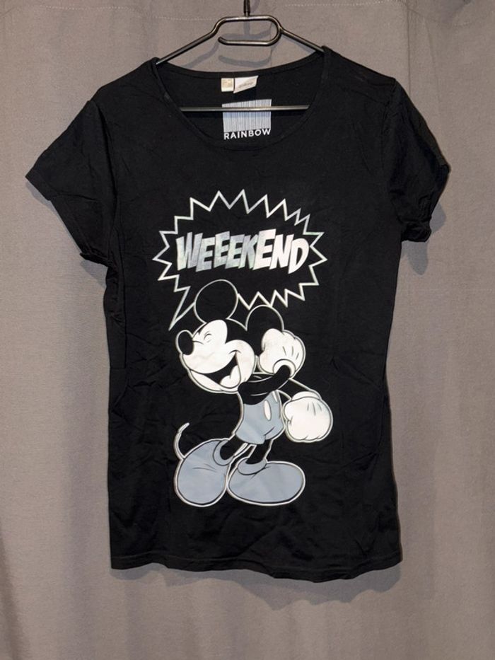 T-shirt Mickey week-end