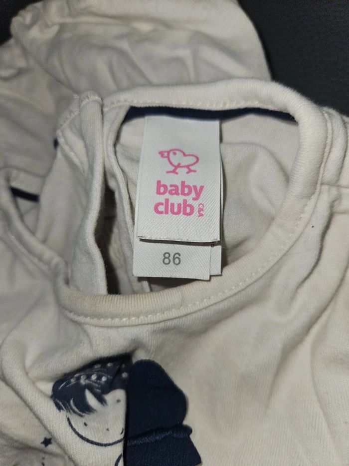 Tee shirt manche longue/tunique fille 2 ans - photo numéro 3