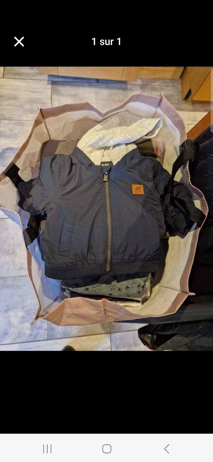 Lot vêtements garçon